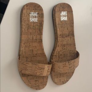 Cork sandals